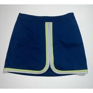 Lady Hogan women’s blue golf skirt with built in shorts